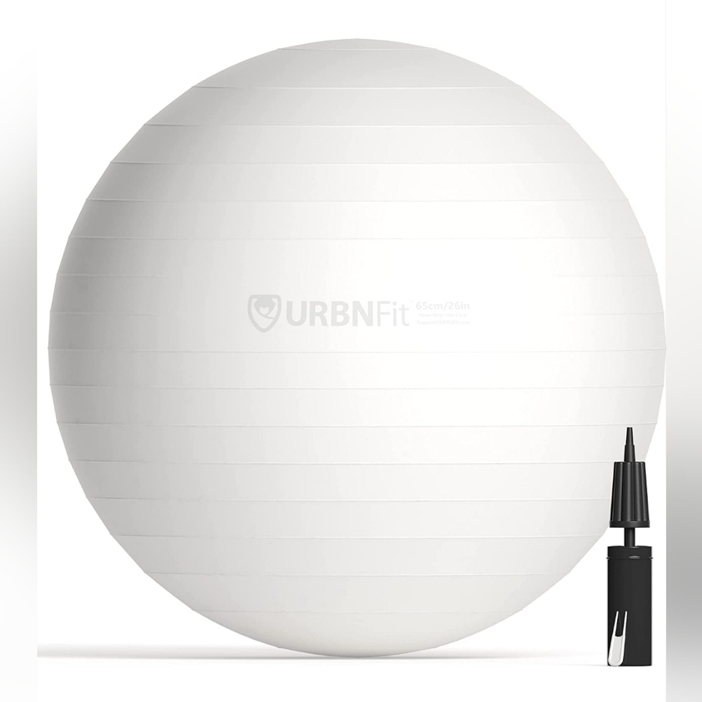 Exercise Balance Ball - Yoga Ball, Workout, Pregnancy, home gym 65cm